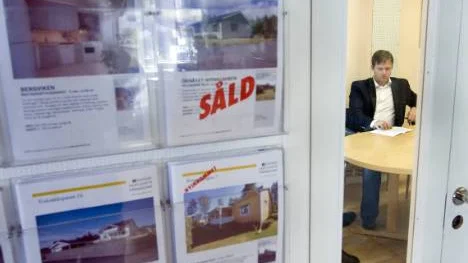 Franchiseavtalet med Svensk fastighetsförmedling i Luleå sades upp på tisdagen. "Tiden har runnit ut för mig och jag har ett annat jobb som väntar" säger Robert Hellman, franchisetagare.FOTO: Göran Ström