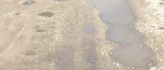 Knappt körbara vägar är ingen bra reklam 