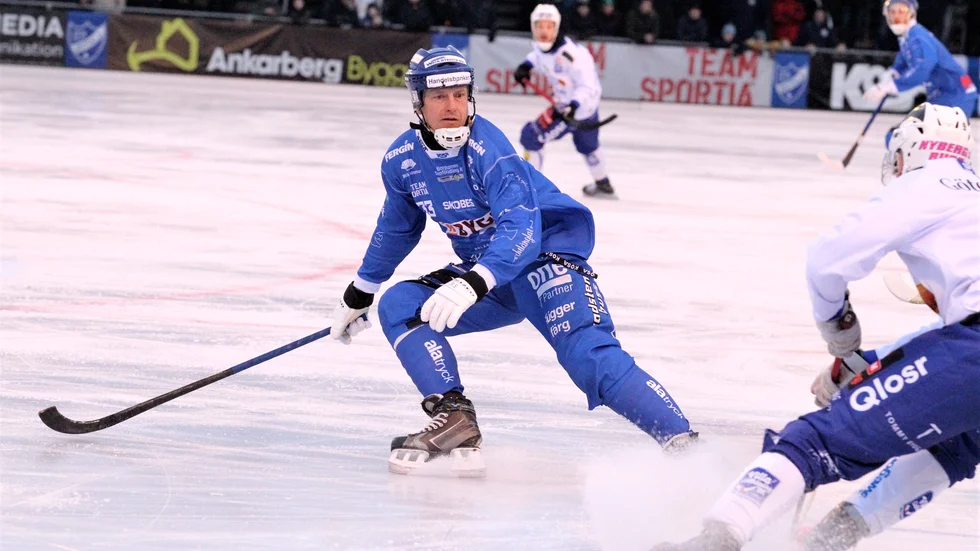 IFK Motalas Patrik Spångberg gjorde målet i 1-1-matchen mot Norrtälje. IFK vann sedan matchen efter straffar.