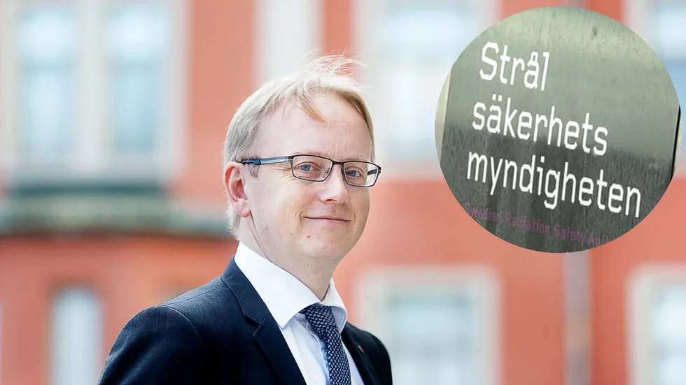 Fredrik Olovsson (S) tycker att Strålsäkerhetsmyndigheten har en utmärkt placering i Katrineholm. 