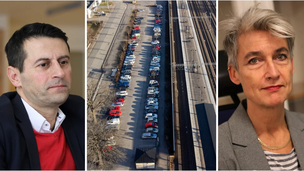 Hanteringen av ärendet gällande parkeringstaxorna ifrågasätts. Elias Georges (S) och Maria Persdotter (C) menar att återremissens intentioner var att utreda frågan vidare, vilket man inte har gjort.