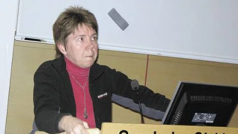 Gun Lundström, vice ordförande i Vårdförbundet.
