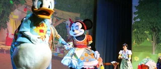 Barnen älskade Disneyshowen