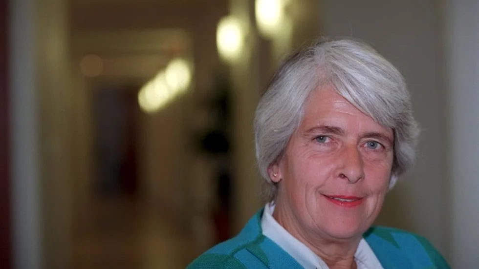 Anne Wibble (1943-2000), klok finansminister i Bildtregeringen.