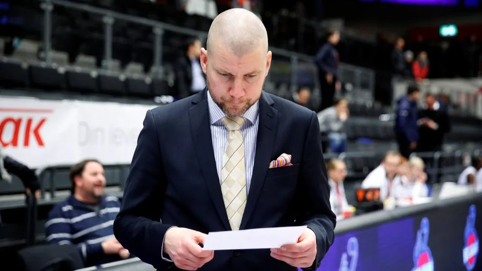 Peter Öqvist, tränare i BC Luleå.