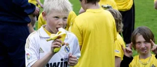 En dribbler på grönbete