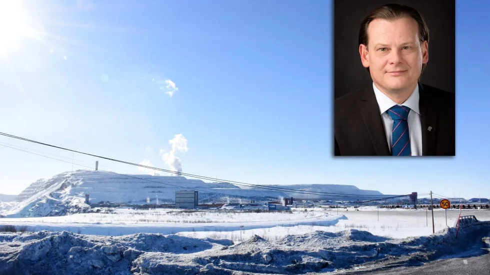 NY CHEF. Stefan Romedahl är ny produktionsdirektör för LKAB:s norra division. Han kommer närmast från en vd-post för Bolidens zinkgruva på Irland.