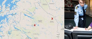Polisen: "Jag hade en patrull i Kiruna"