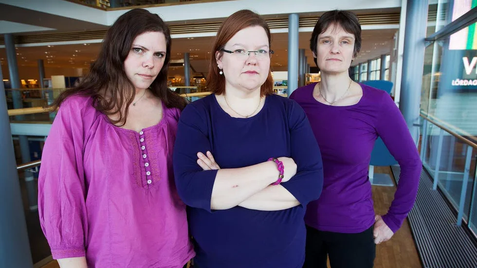 Anna Karlsson, Ciciki Storelv Karlsen och Ingela Lindqvist