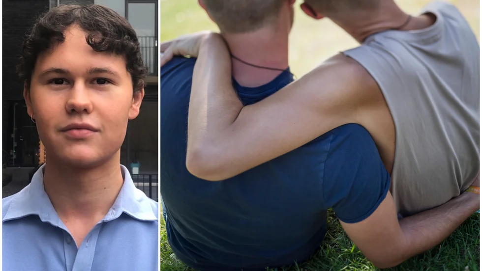 Hugo Silfverskiöld oroas över att homosexuella män inte alltid kan visa sin kärlek öppet utan risk för hot och våld.
