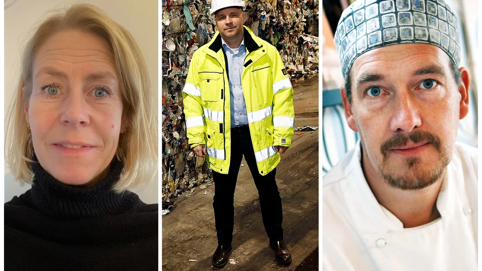 Malin Fyhr, Fredrikssons Verkstad, Mattias Philipsson, Svensk Plaståtervinning och Mats Ullberg, Ubbes Bageri, bedriver alla verksamheter där distansarbete inte är ett alternativ för personalen.