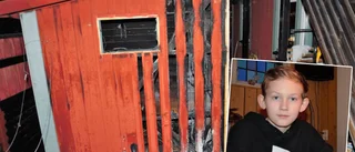 Max, 12, räddade familjens hus från eldslågorna: "Skakade jättemycket och grät"