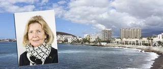 Jerneborg Glimne (M) flög till Spanien över nyår