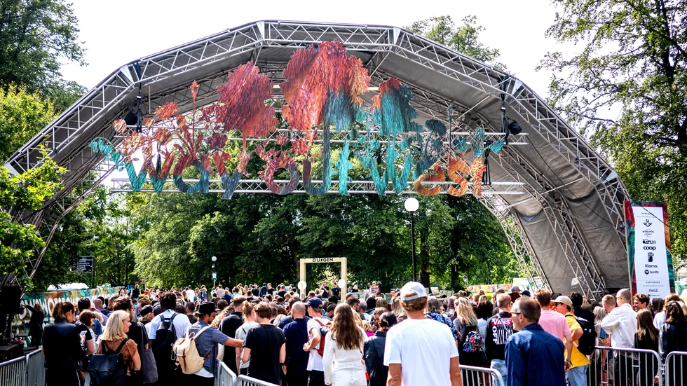 Way Out West gör en digital direktsändning av elektronisk musik under rubriken "Red Bull Dungen Digital". Arkivbild.