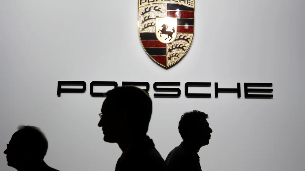 Porsche räknar med helårsvinst trots en brakförlust under årets första halvår. Arkivbild.