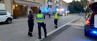 Garage avspärrat efter bensinläckage