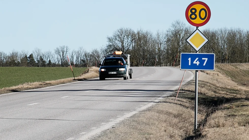 Väg 147 anses vara vägen i bäst skick på ön enligt undersökningen.