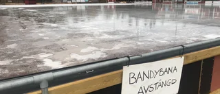 Isen håller återigen inte för vädret