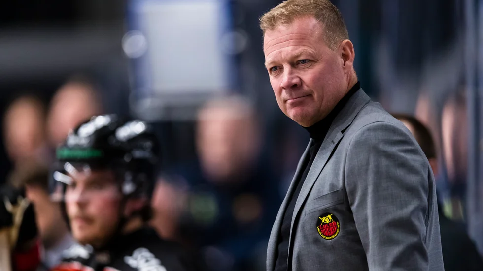 Luleå Hockeys assisterande tränare Henrik Stridh.