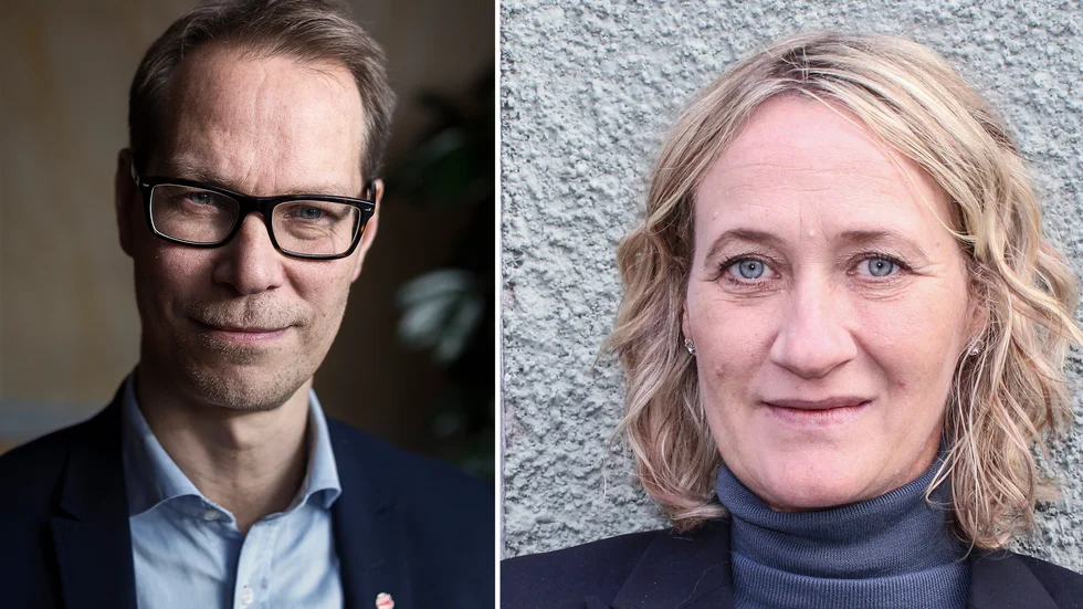 Mikael Sanfridson (S) och Liselotte Fager (KD), vice ordförande respektive ordförande i äldrenämnden. Båda är kritiska till Attendos verksamhet på Ånestads vårdboende, var och en på sitt sätt.