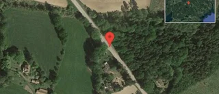 Fallna träd skapar problem i trafiken på väg 591