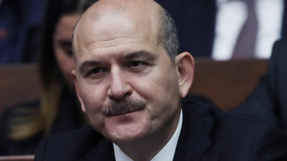 Turkiets inrikesminister Süleyman Soylu. Arkivbild.