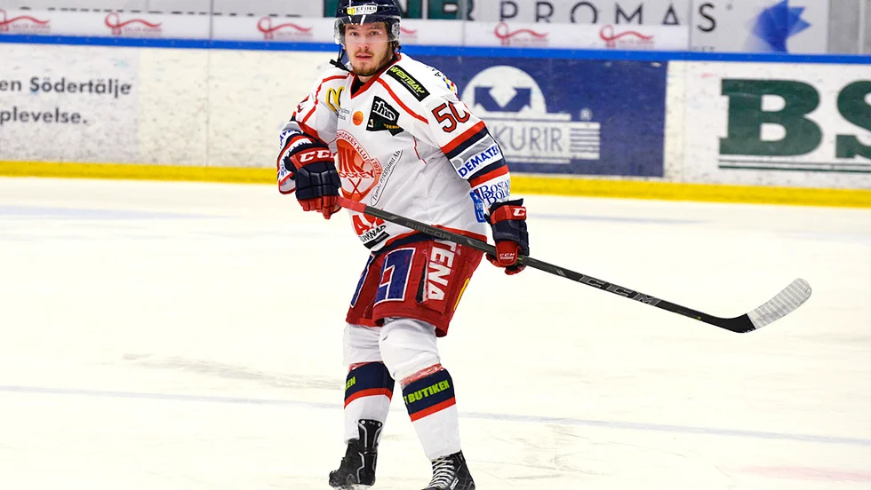 Jens Andersson spelade 134 matcher med VIK från 2014 till 2017 och var med under den framgångsrika tiden då laget kvalade upp till Hockeyallsvenskan.