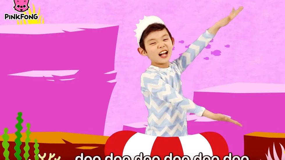 Baby shark dance är världens mest sedda Youtubeklipp. Den har över sju miljarder visningar.