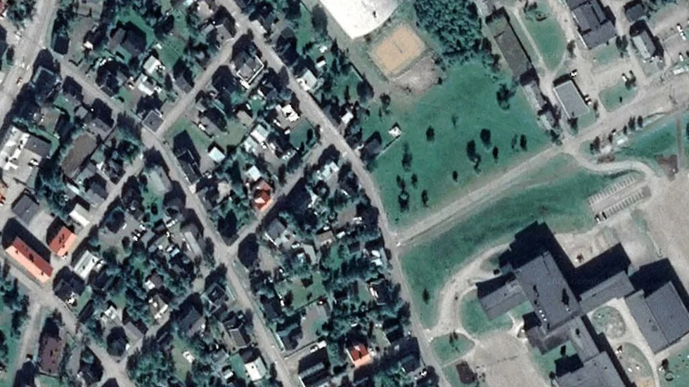 Området kring Matojärvigatan 12B