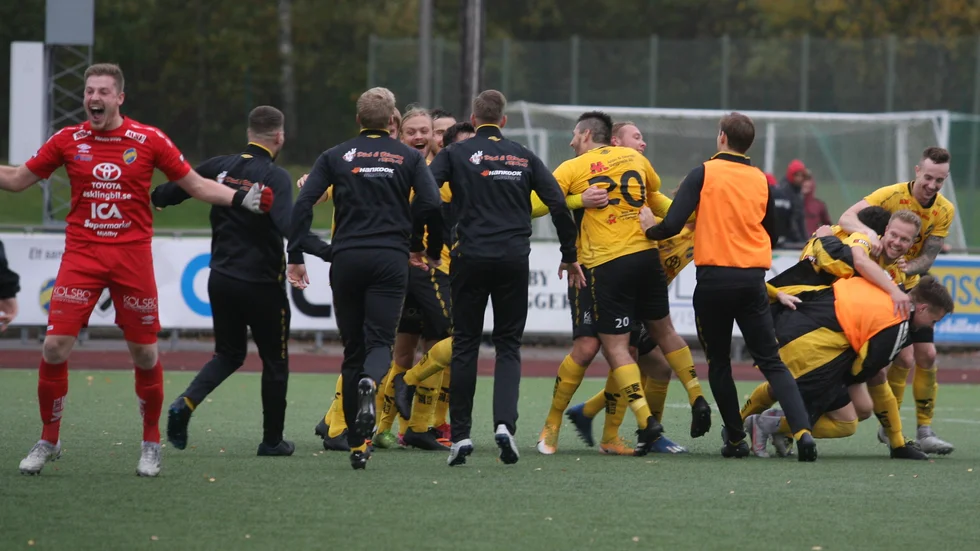 Mjölby AI:s uppgång till division 2 kan bli ett bra steg i en trappa mellan Motala AIF och Boren. Bara Maif stannar i ettan.