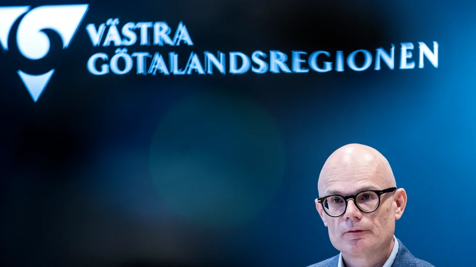 Thomas Wahlberg, smittskyddsläkare i Västra Götalandsregionen. Arkivbild.