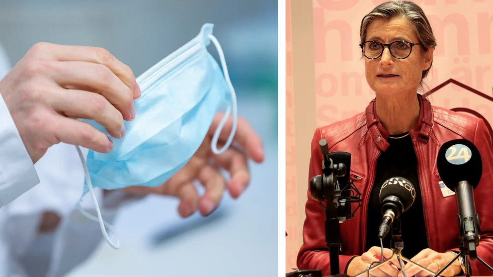 Britt Åkerlind, smittskyddsläkare och sjukvårdsledare i Region Östergötlands särskilda sjukvårdsledning.