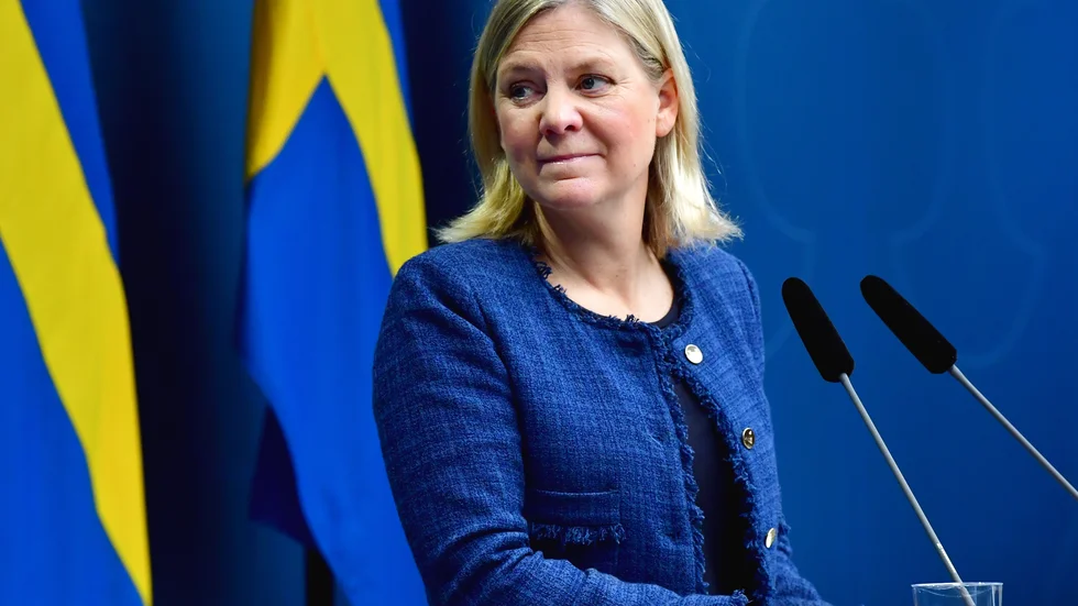 Finansminister Magdalena Andersson utökar likviditetsstödet. Arkivbild.