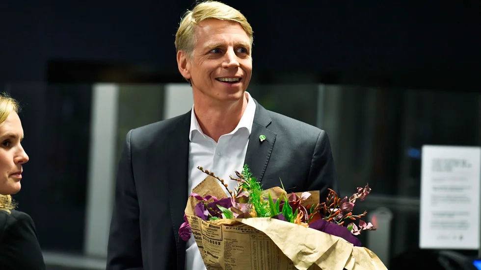 Miljöpartiets språkrör Per Bolund. Arkivbild.