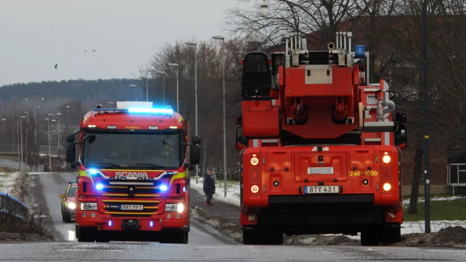 Under söndagseftermiddagen ryckte räddningstjänsten ut på ett larm i Hageby.