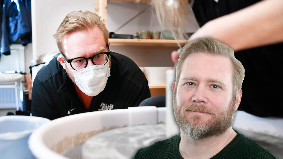 David Ekström om sin upplevelse vid drejskivan.