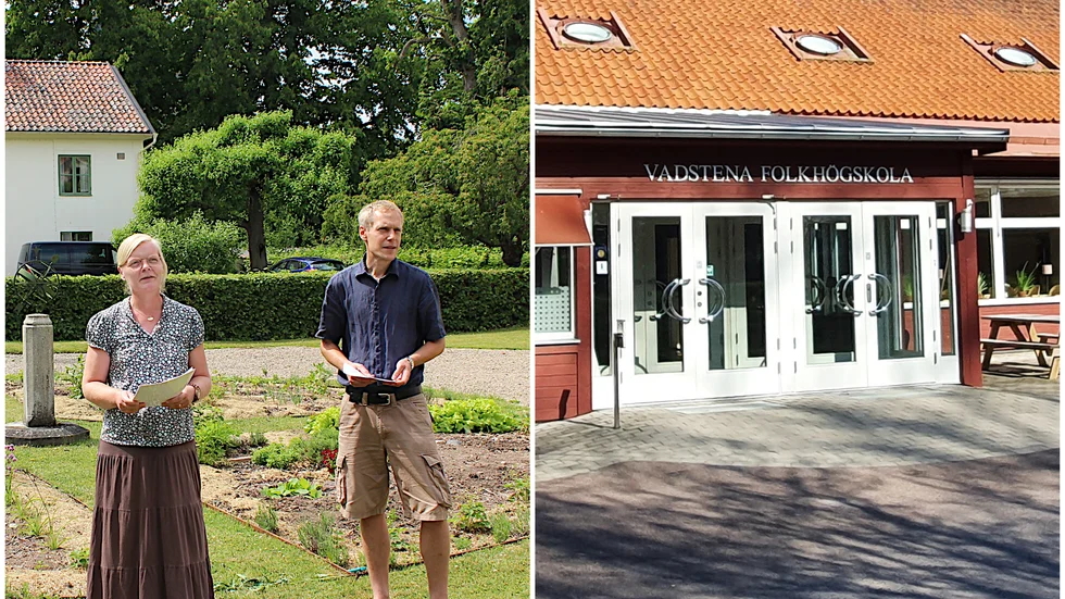Vadstenaparet Sofia och Peter Asthamn är två av höstens föreläsare hos Vadstena Föreläsningsförening. De flesta av föreningens föreläsningar äger rum i Vadstena Folkhögskolas samlingssal Arken.