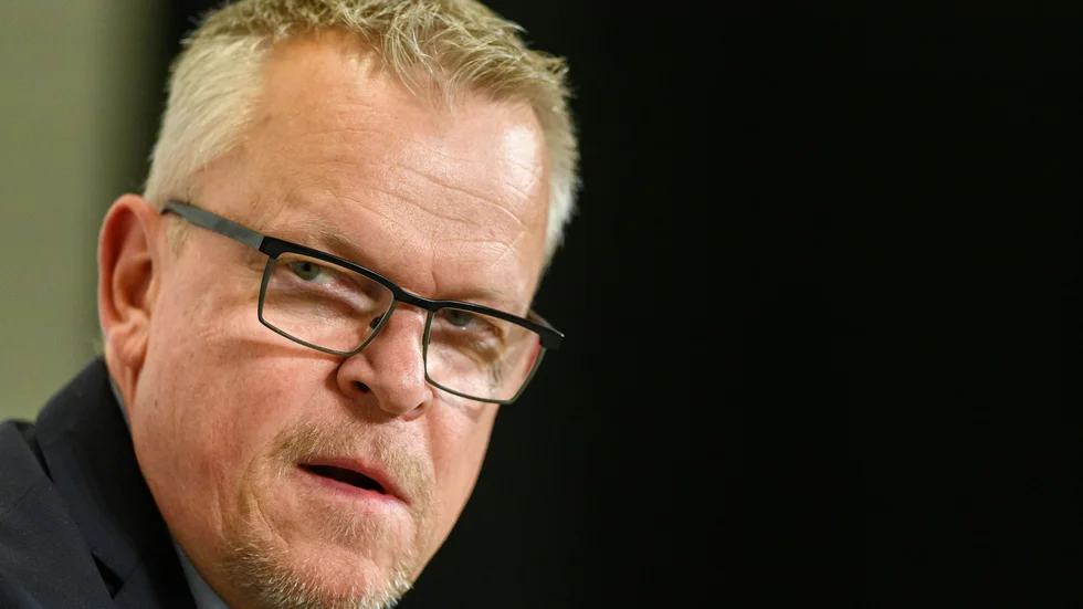 Sveriges förbundskapten Janne Andersson var ganska nöjd trots förlusten mot Frankrike.