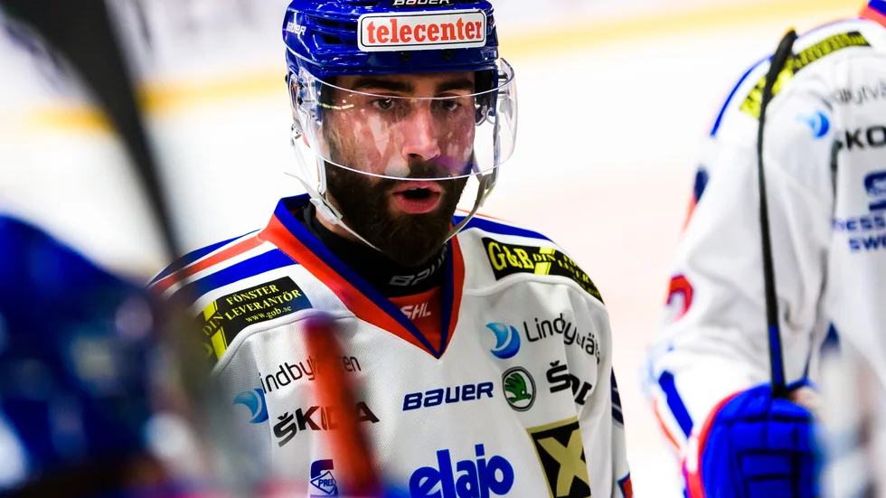 Johan Alm är hårdhudad efter alla sina skador genom karriären. "Jag börjar bli rätt van". 