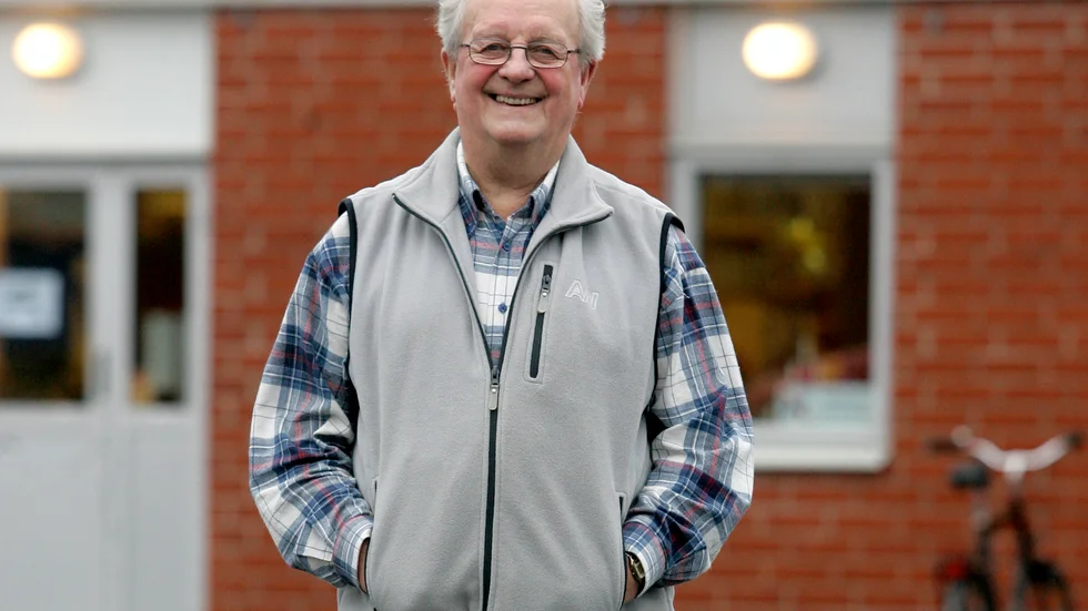 Sixten Widerstedt utsågs till "Årets Linköpingsbo 2006" för sitt engagemang i Hjärta till hjärta. Denna bild togs i samband med hans kandidatur.