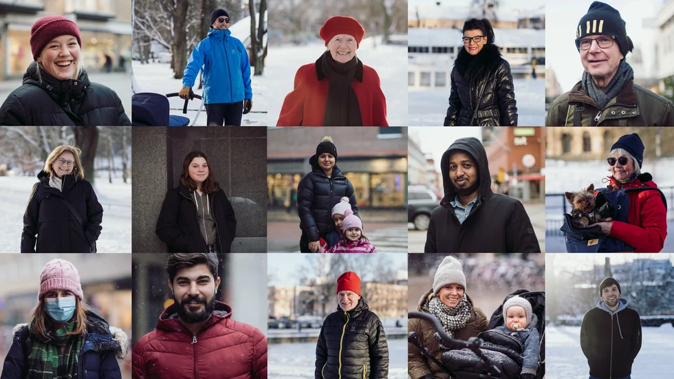 I ett Uppsala i vinterskrud ber vi människor tänka framåt och avslöja vad de drömmer om att få göra efter pandemin.  