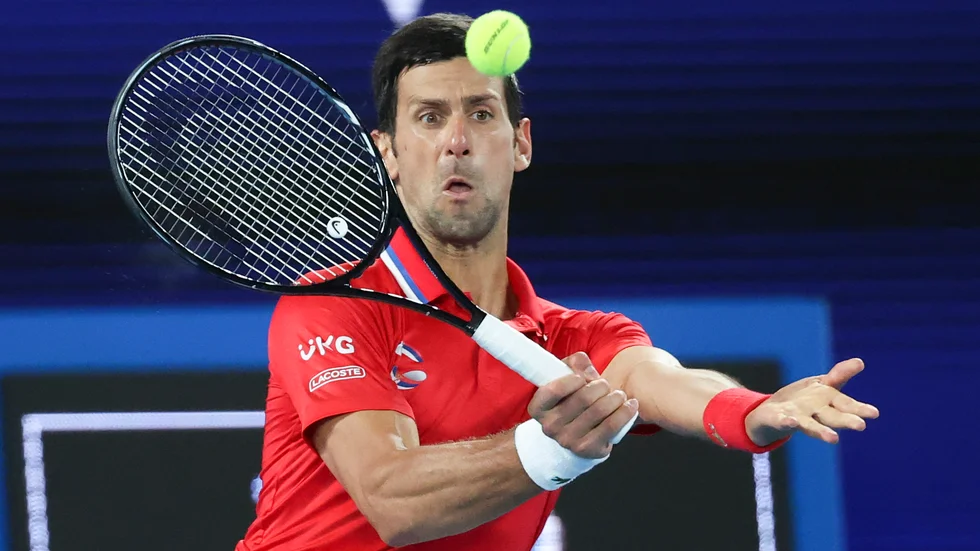 Novak Djokovic är regerande mästare i Australian Open. Arkivbild.