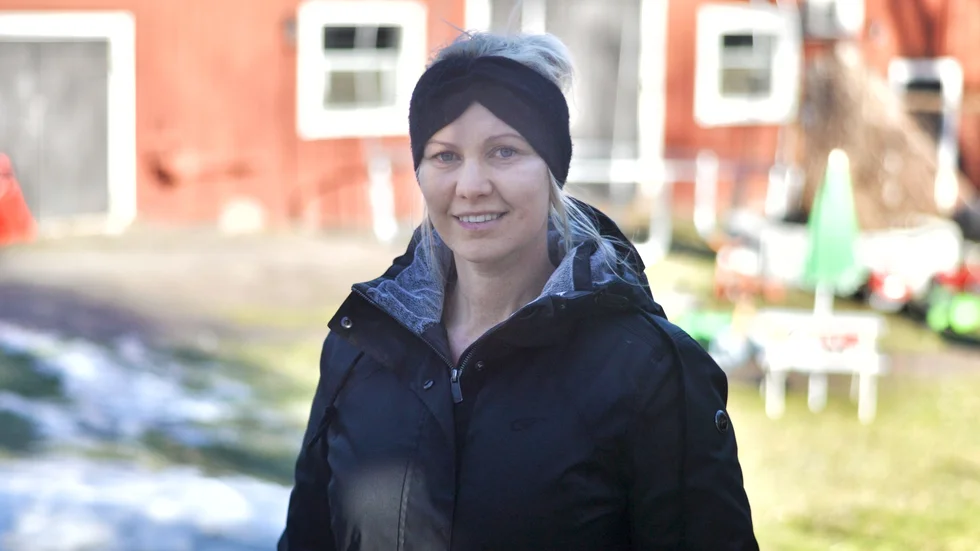 Lena Ljungdahl har startat ett familjedaghem i Åtvidaberg.