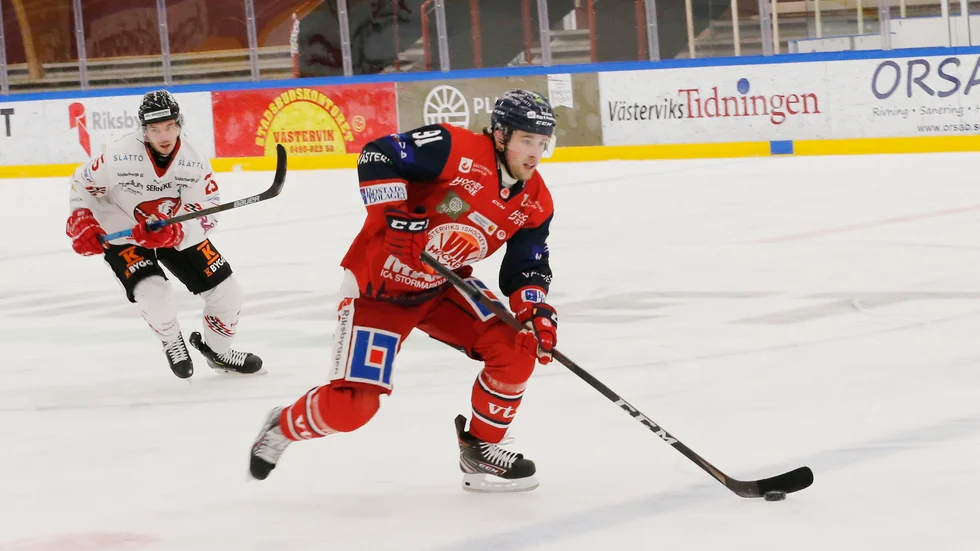  VIK och Tim Wahlgren hade en mindre rolig fredagskväll då man föll hemma mot Vita Hästen.