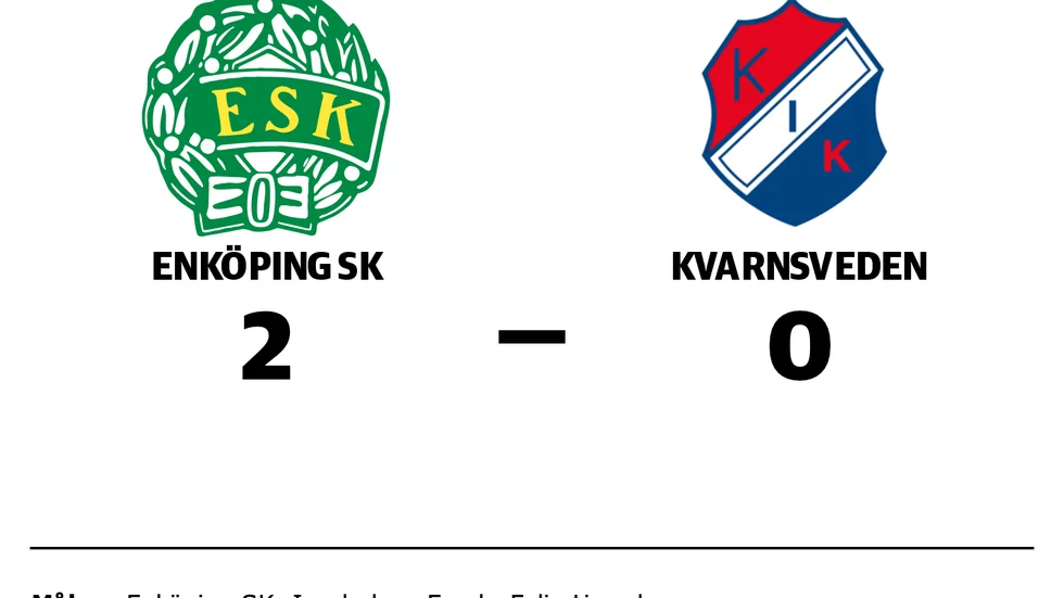 Enköpings SK FK vann mot Kvarnsvedens IK