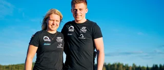 Racingsyskonen spänner bågen: "Vill vinna serien"