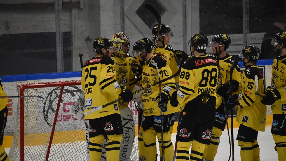 Vimmerby Hockey laddar för bortamatch mot Mörrum. 