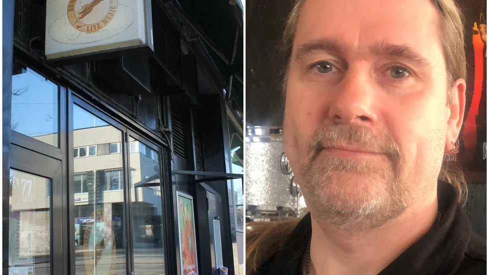 Bomber Bar i Motala har drabbats svårt ekonomiskt av pandemin. Kalle Lindén berättar att de har fått dra ner på personalen.
