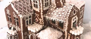 Systrarnas enormt fina pepparkakshus