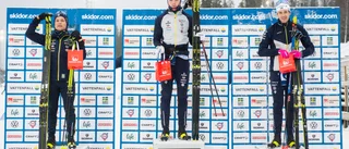 Piteå Elits Sandström på pallen i Östersund